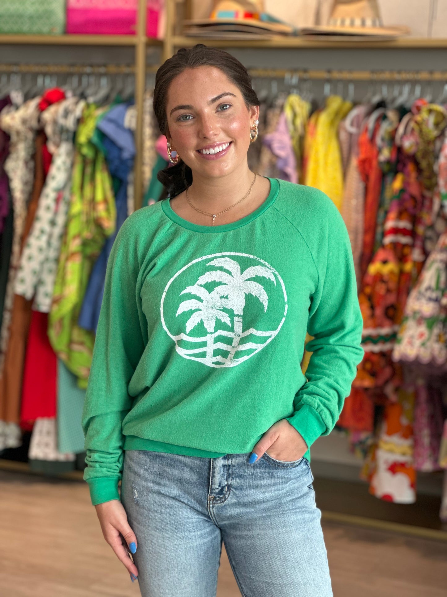 Palm Pullover