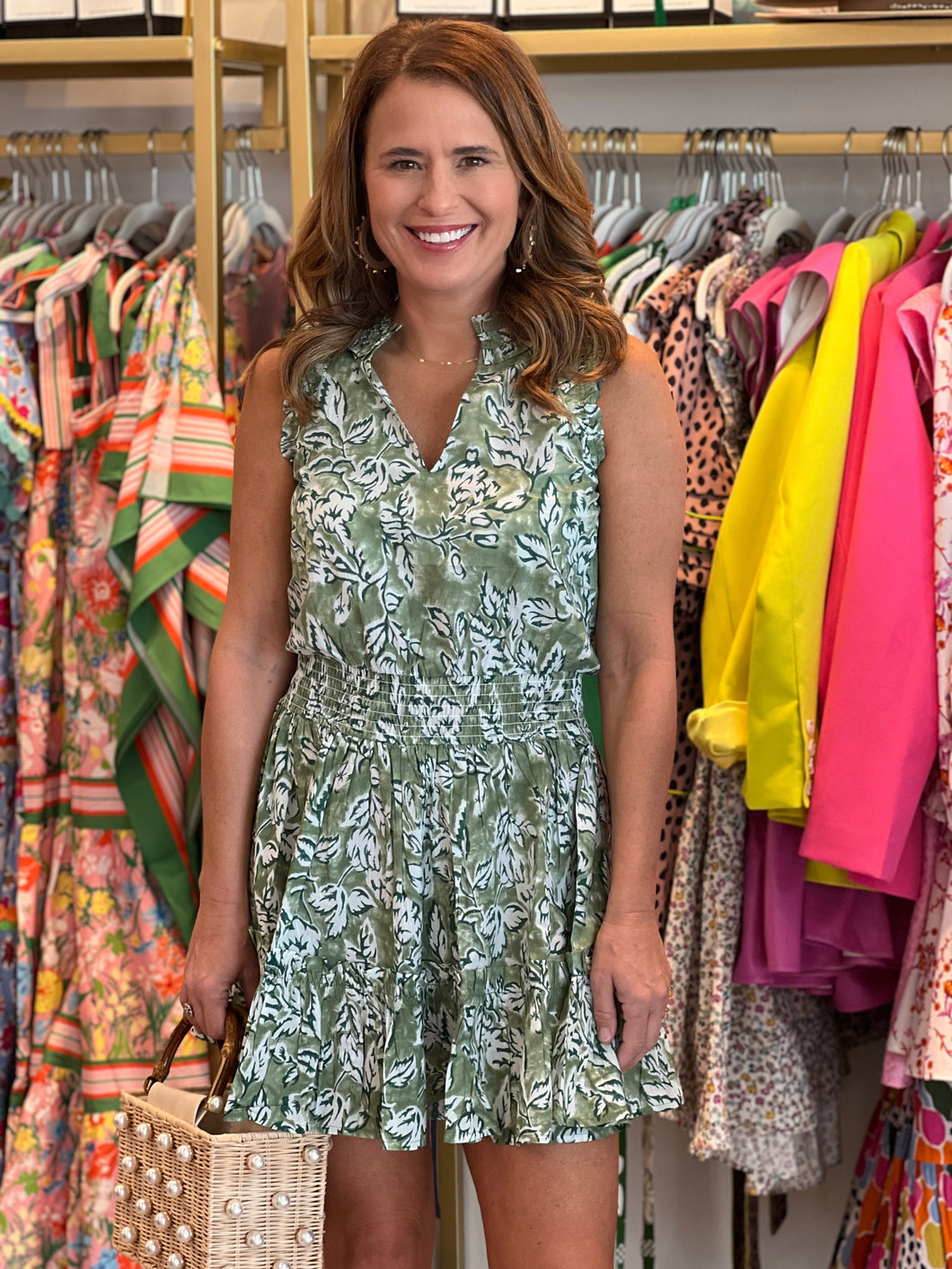 Morgan Dress in Apple Mist