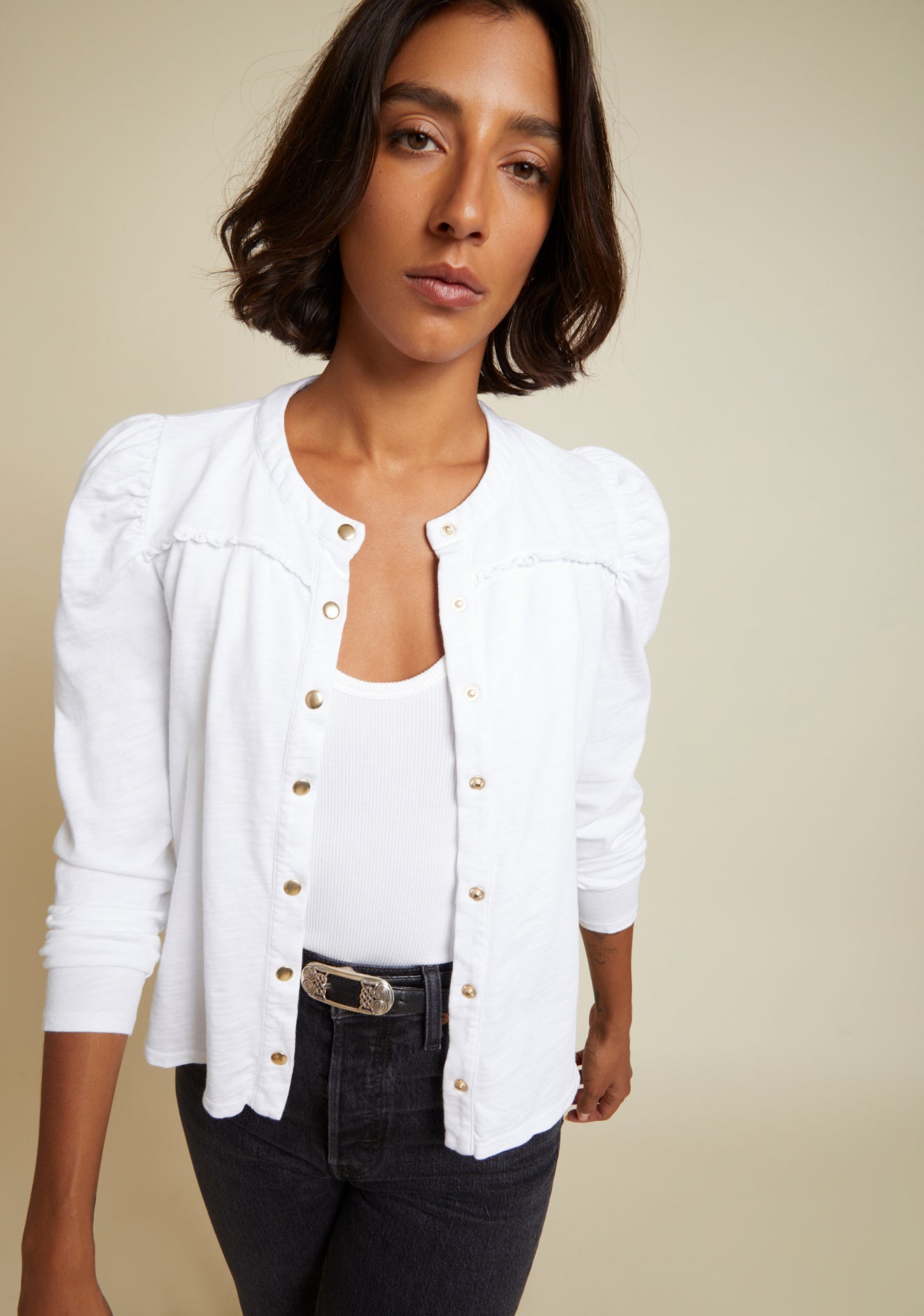 Juniper Tee in White