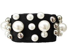 Load image into Gallery viewer, Pearl Stud Hair Tie
