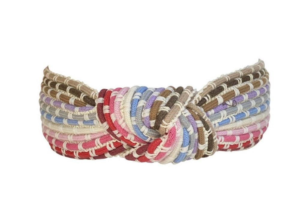 Sutton Headband in Cream Multi