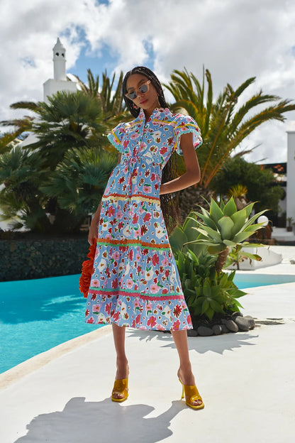 Carnelian Midi Dress