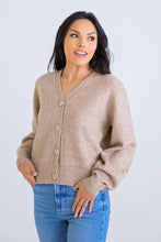 Load image into Gallery viewer, Oatmeal Sweater Cardigan
