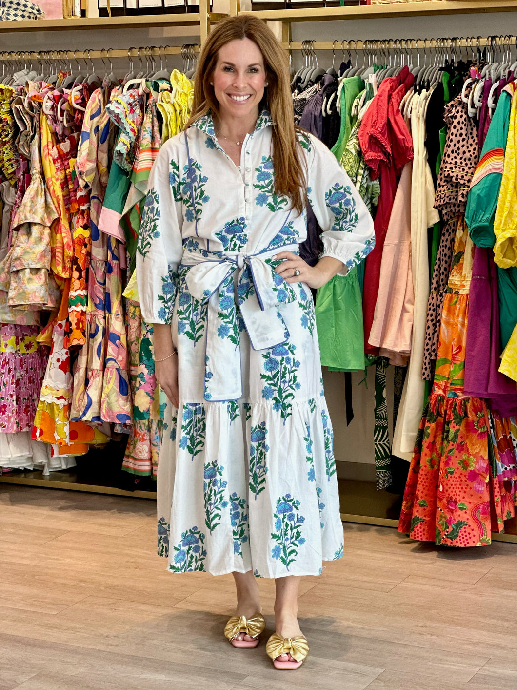 Folly Maxi in Spring Bud