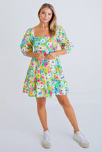 Load image into Gallery viewer, Bright Floral Tiered Dress
