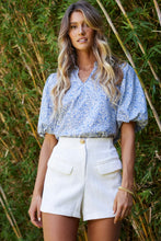 Load image into Gallery viewer, Parker Tweed Short in White
