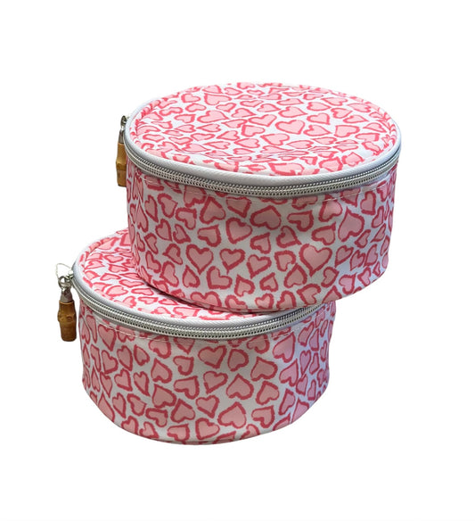 Jewel Round in Sweetheart Pink