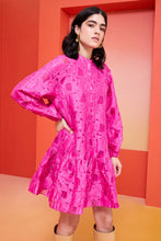 Load image into Gallery viewer, Retta Dress in Raspberry
