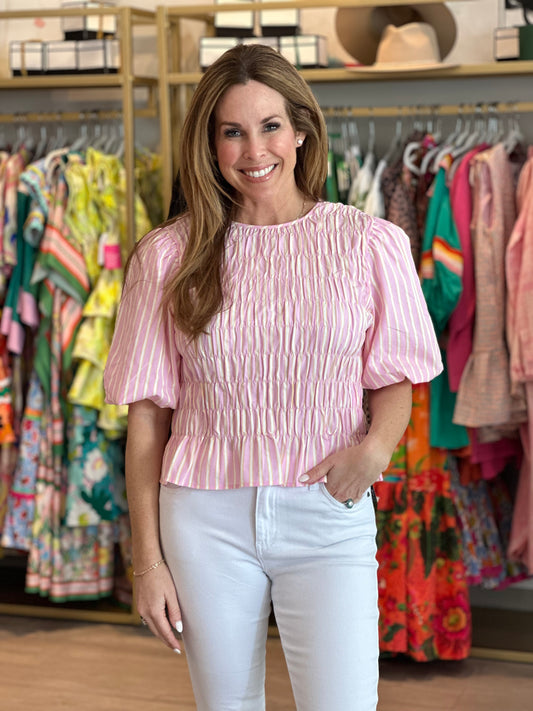 Together Again Top in Pink