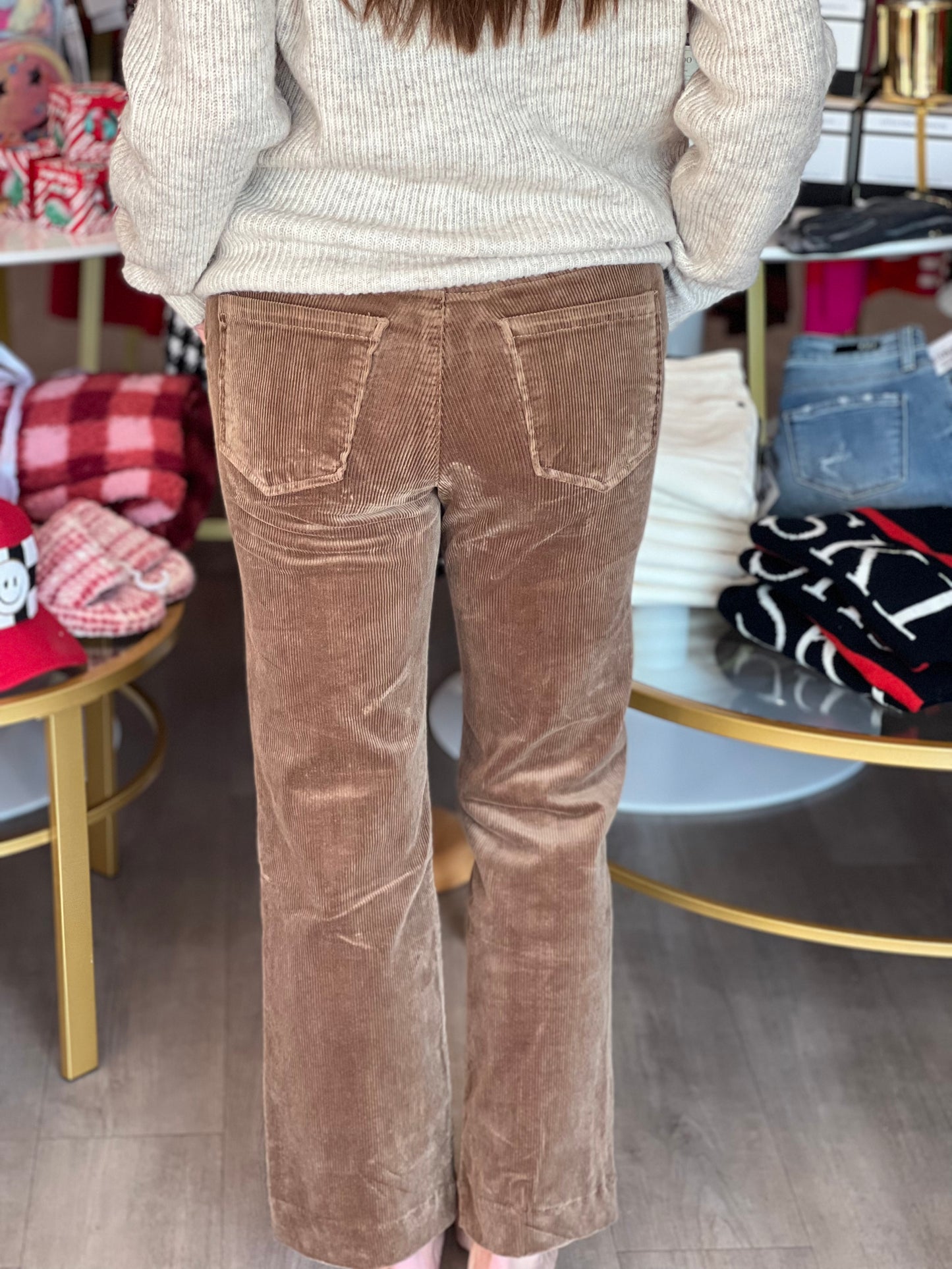 Chestnut Front Seam Pant