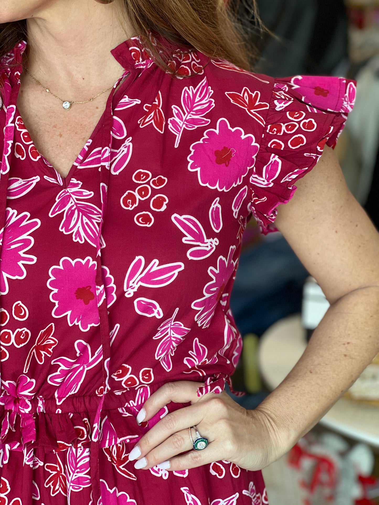 Eleanor Dress in Galentine