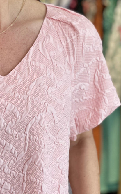 Blush Ribbon Dress