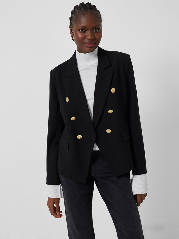 Black Blazer w/Gold Buttons