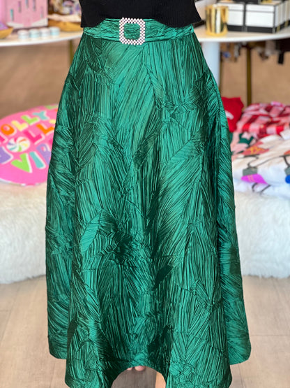 Green Christmas Skirt