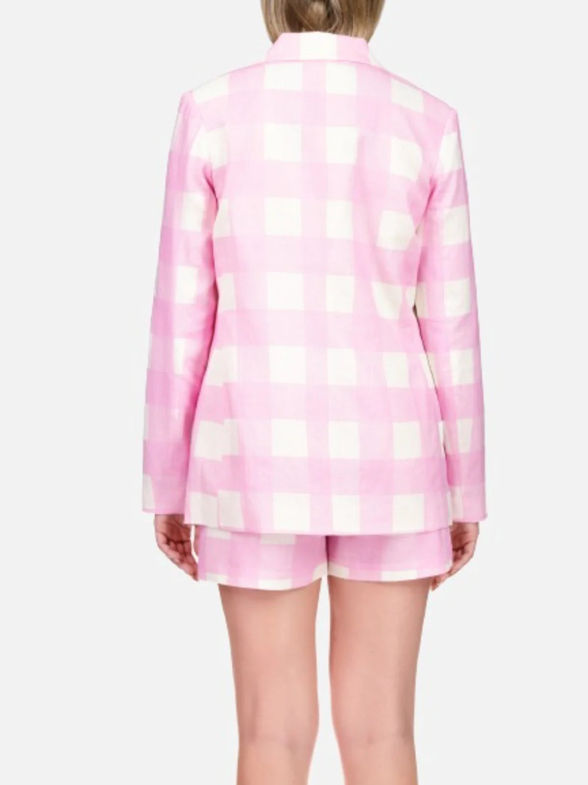 Kora Blazer in Cotton Candy Gingham