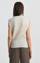 Load image into Gallery viewer, Sleeveless Knit Sweater in Beige
