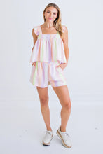 Load image into Gallery viewer, Pastel Stripe Short
