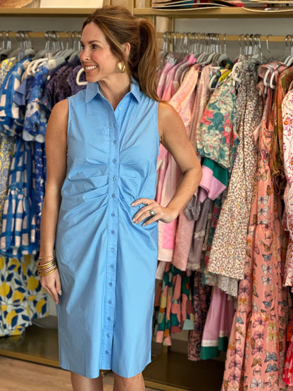 The Ashley Dress in Blue