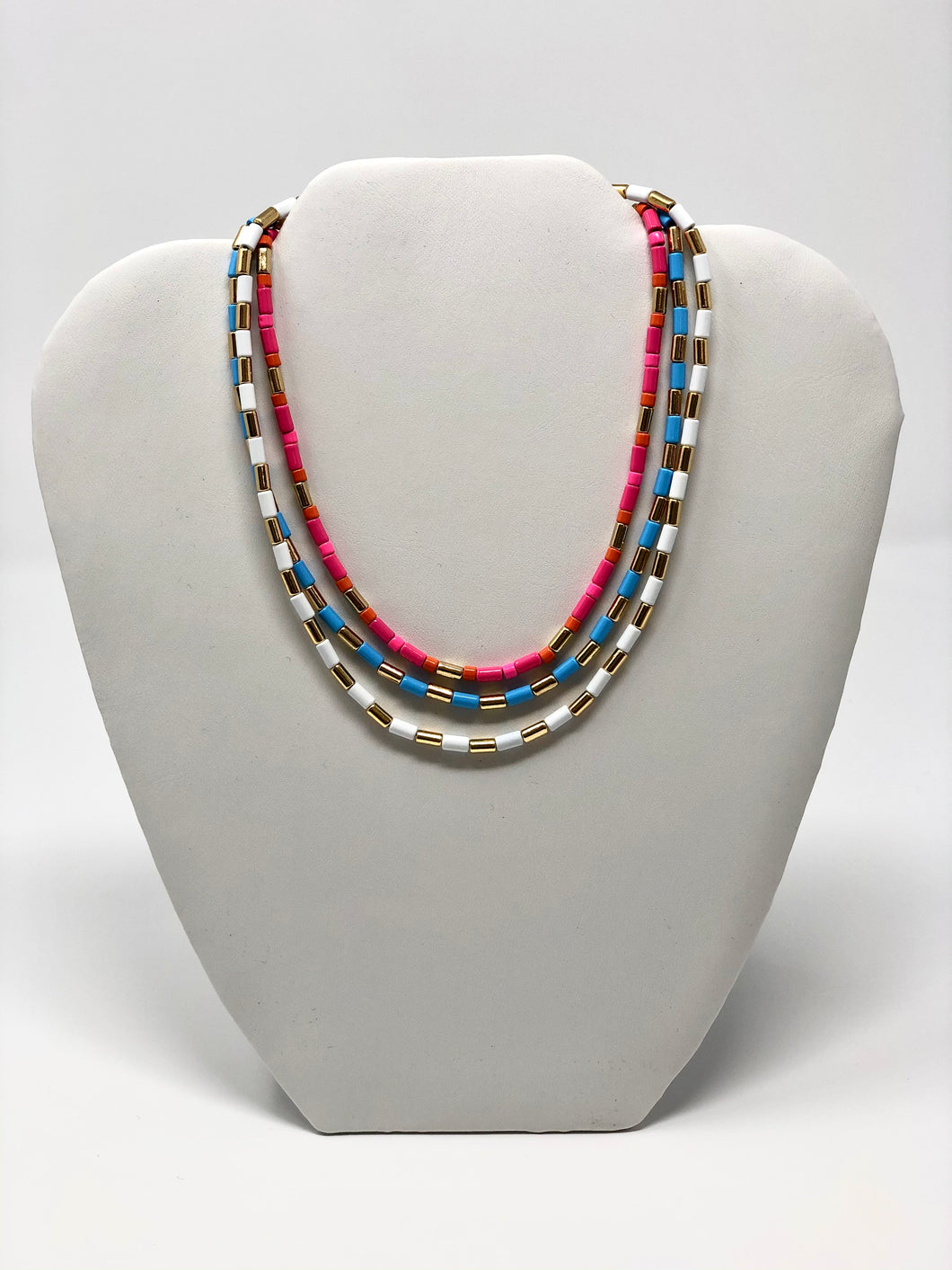 Tube Tile Necklace