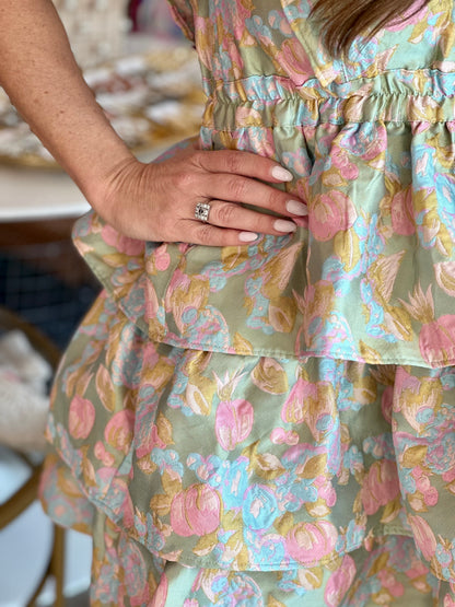 Hudson Dress in Chasing Rainbows