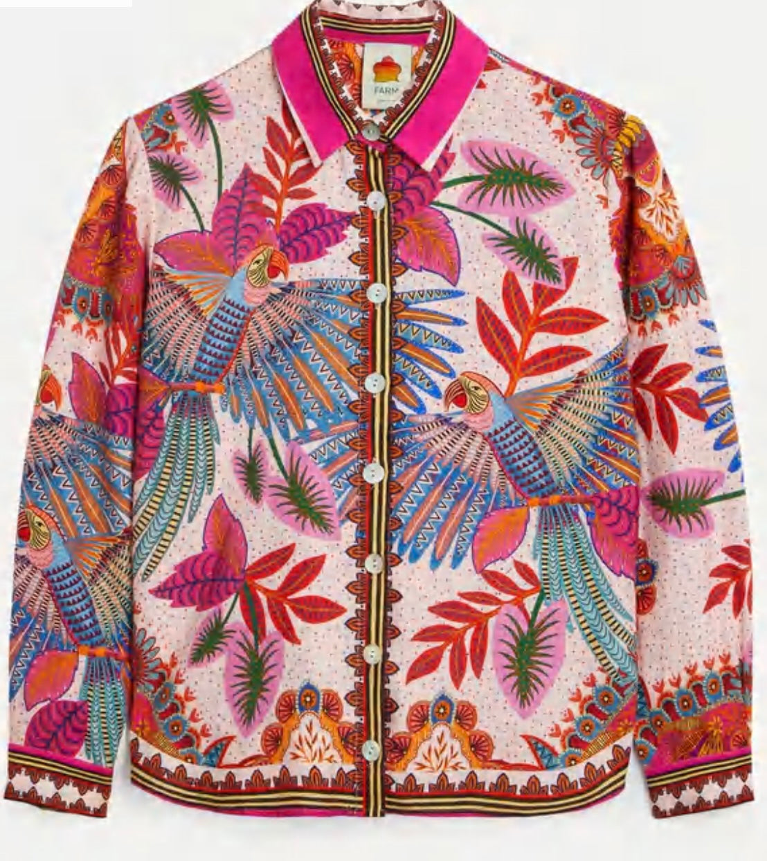 Macaw Scarf Shirt