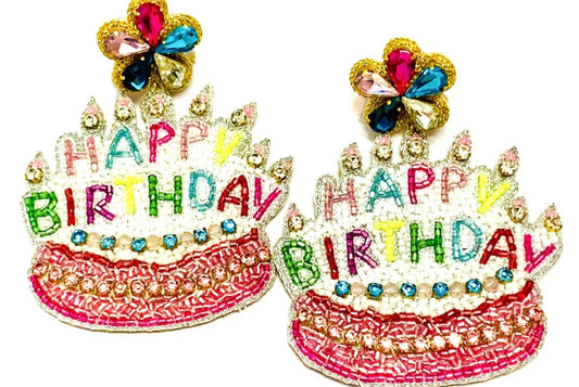 Happy Birthday Earring