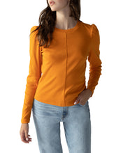 Load image into Gallery viewer, Puff Sleeve Tee in Pumpkin
