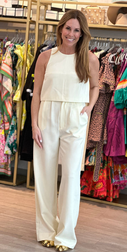 Gentry Trousers in Ivory