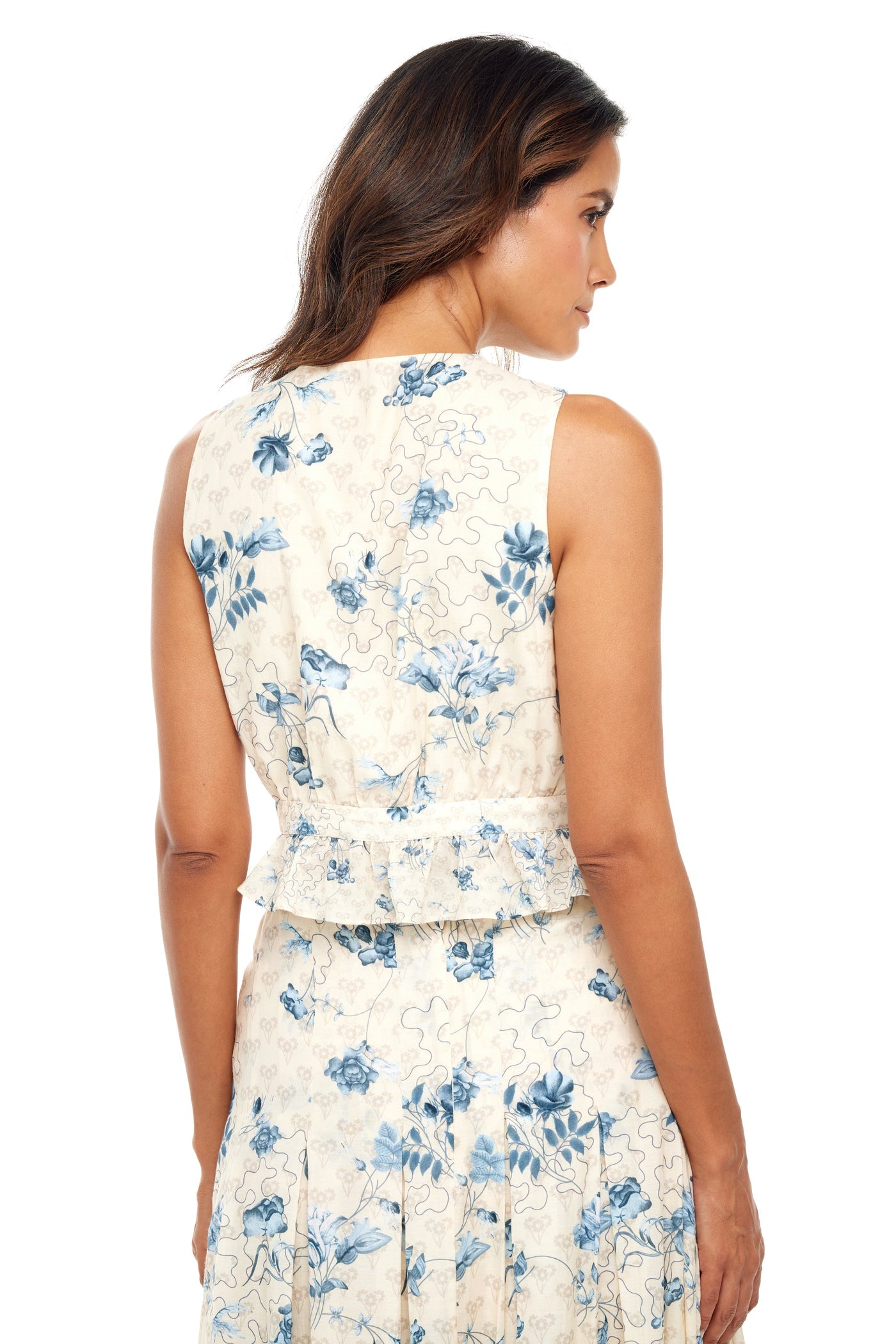Colleen Blouse in Royal Garden