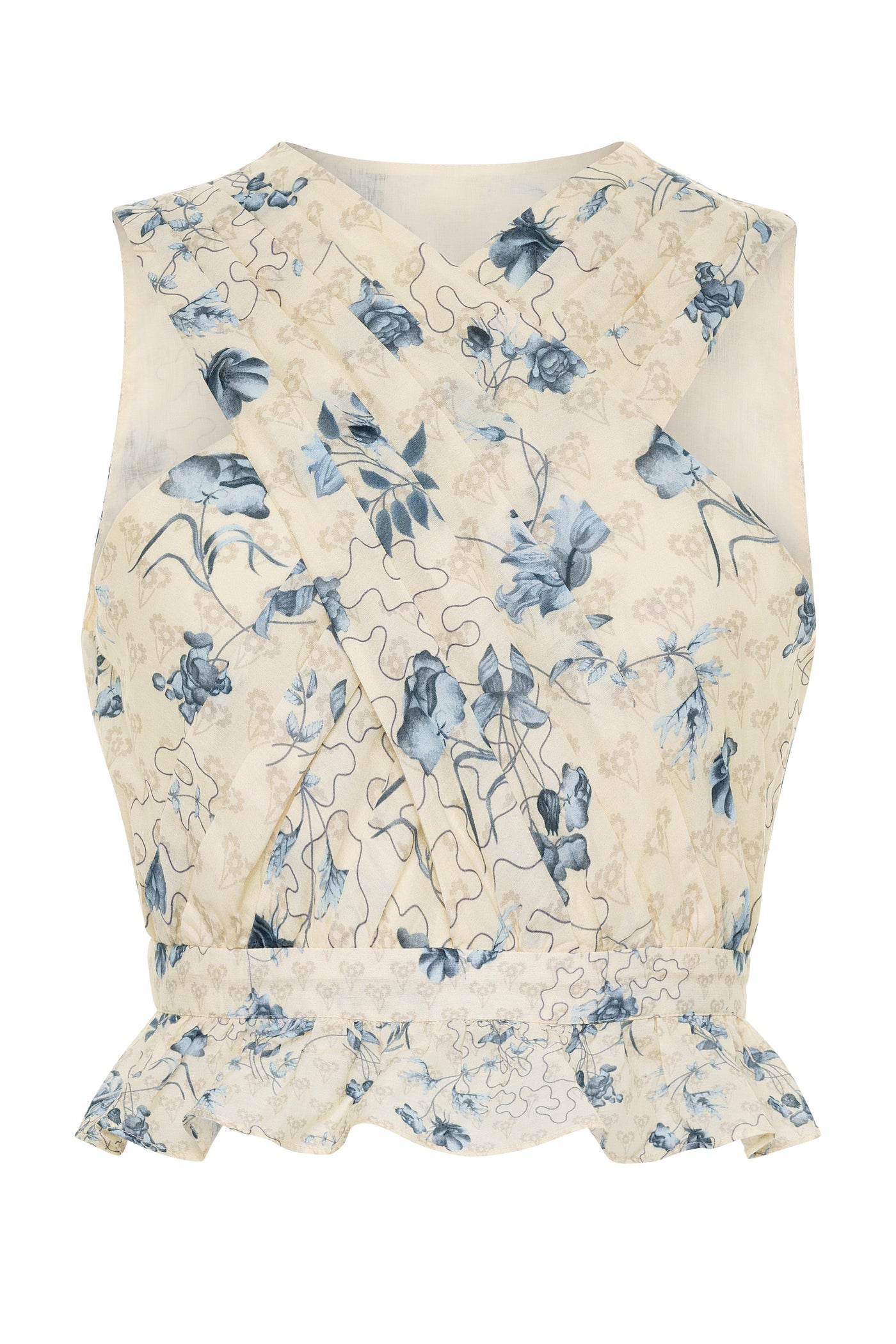 Colleen Blouse in Royal Garden