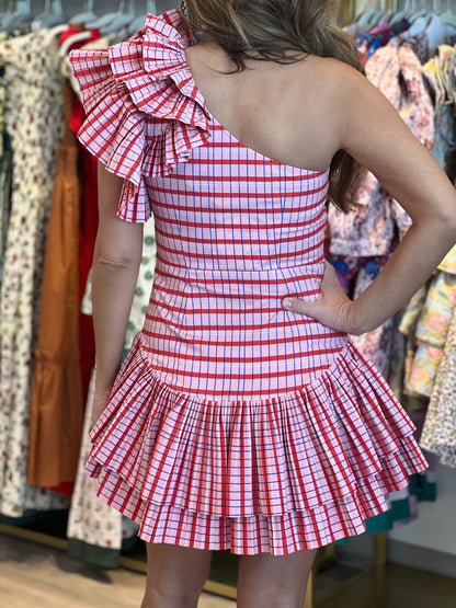 Sparkler Dress in Red