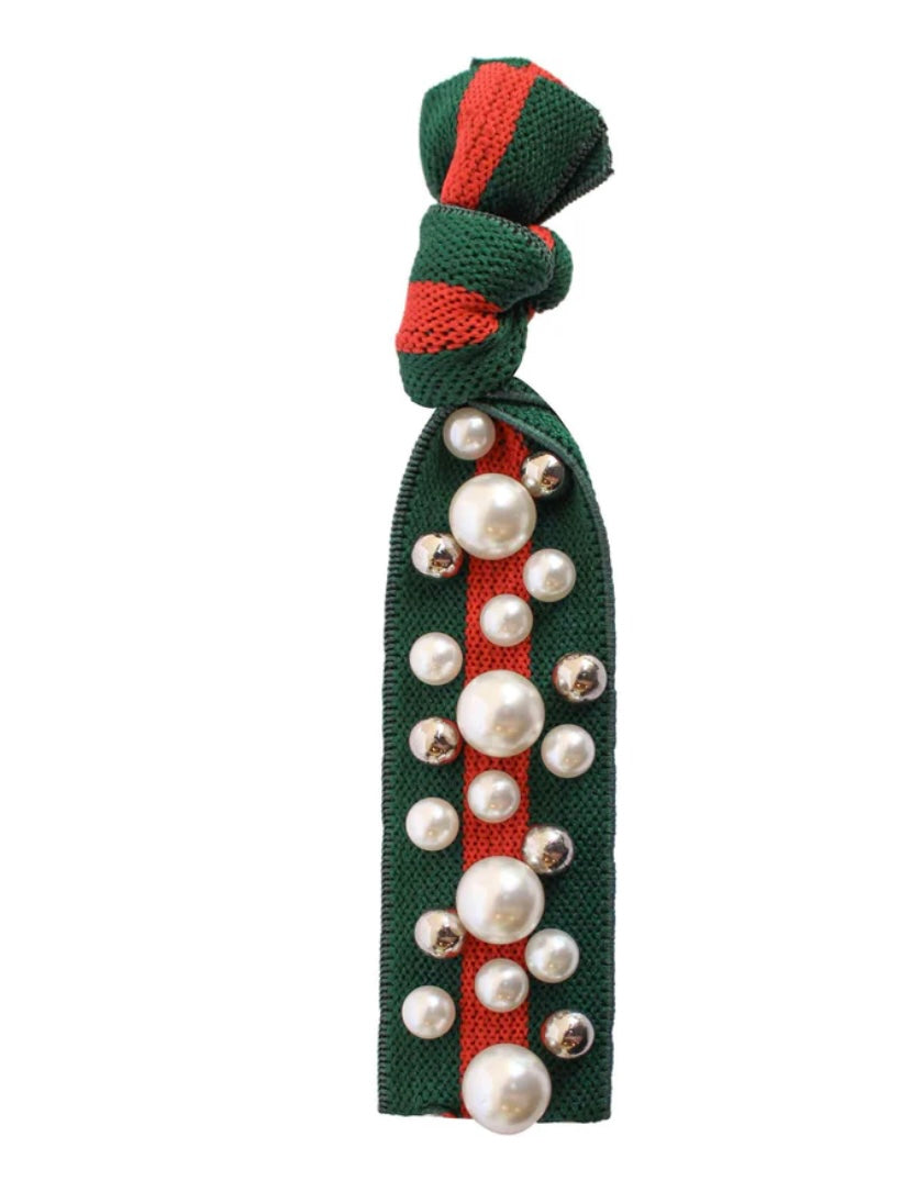 Pearl Stud Hair Tie