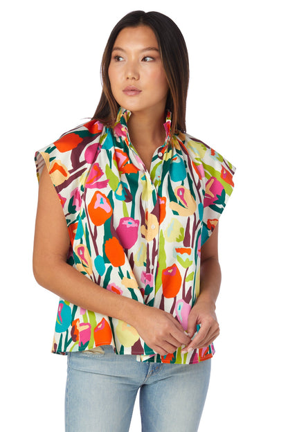 Billie Blouse in Tulip