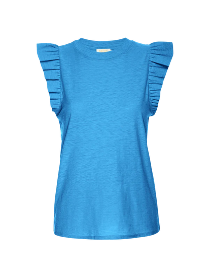 Paulette Tank in Lapis