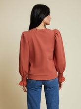 Load image into Gallery viewer, Cecile Sweatshirt in Red Clay
