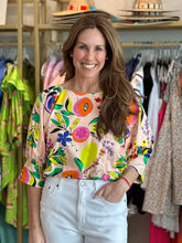 Load image into Gallery viewer, Celeste Top in Citrus Floral

