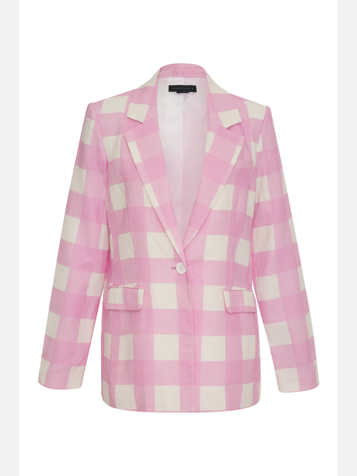 Kora Blazer in Cotton Candy Gingham