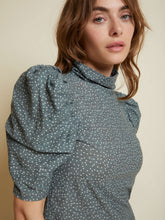 Load image into Gallery viewer, Dawn Turtleneck in Polka Dot
