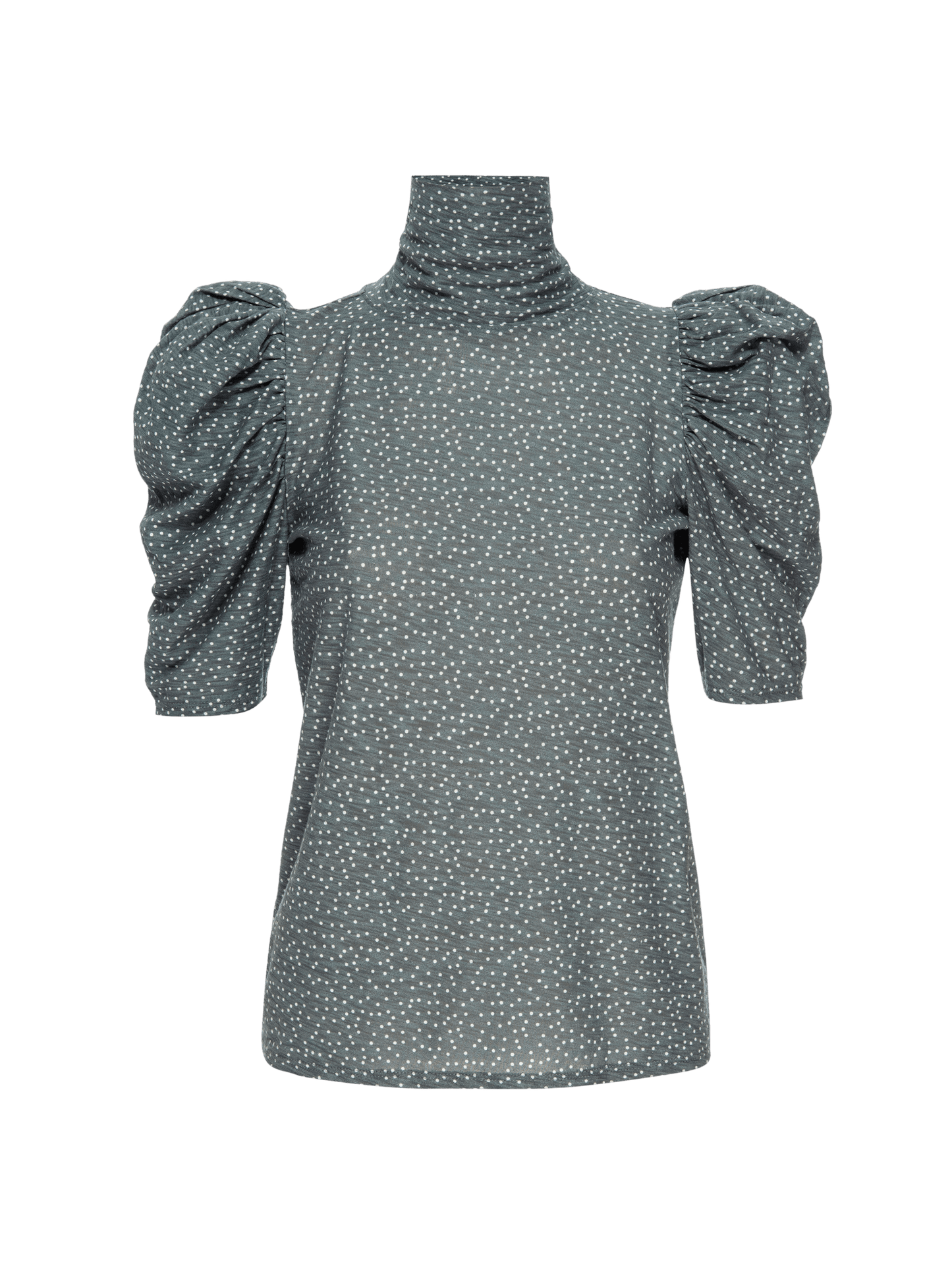 Dawn Turtleneck in Polka Dot