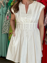 Load image into Gallery viewer, Lucy White Mini Dress
