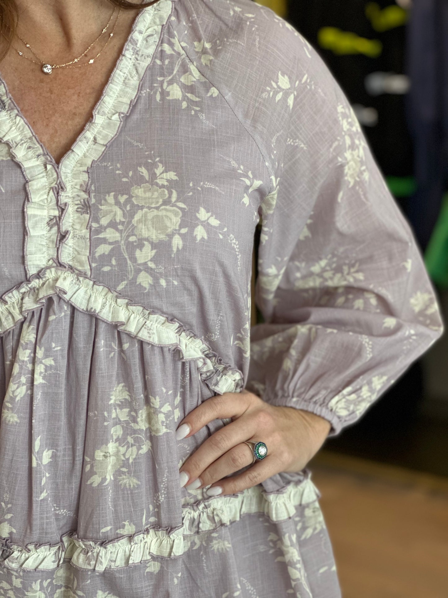 Aly Dress in Lilac