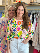 Load image into Gallery viewer, Celeste Top in Citrus Floral

