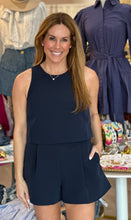 Load image into Gallery viewer, Rae Top in Deep Navy.
