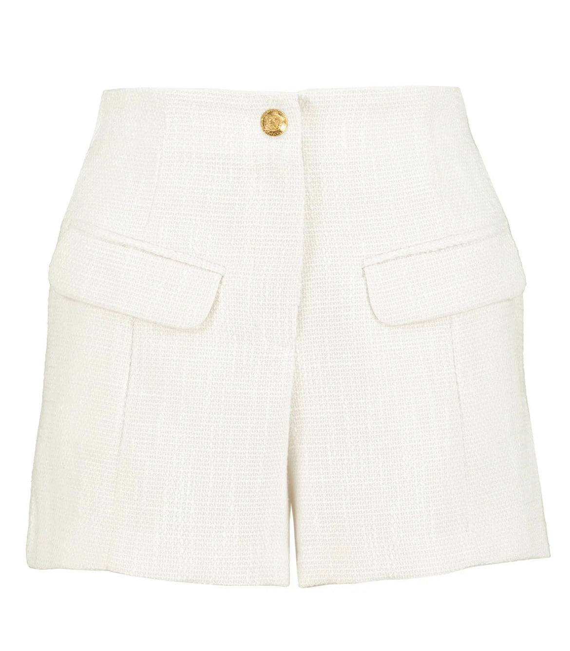 Parker Tweed Short in White