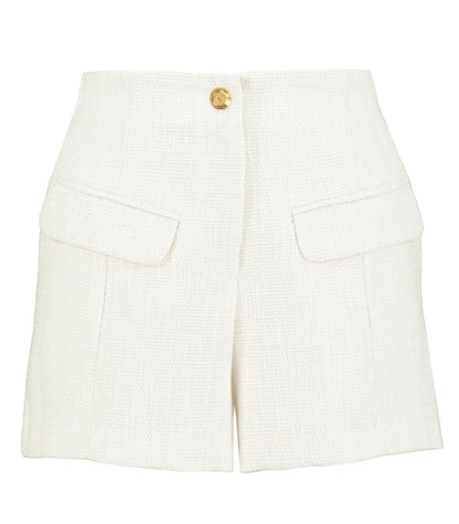 Parker Tweed Short in White