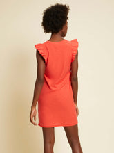 Load image into Gallery viewer, Elliot Ruffle Dress in Candy Apple
