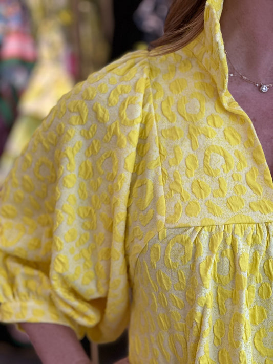 Stella Dress in Buttercup Knit