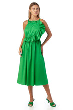 Load image into Gallery viewer, Genevieve Dress in Bright Fern
