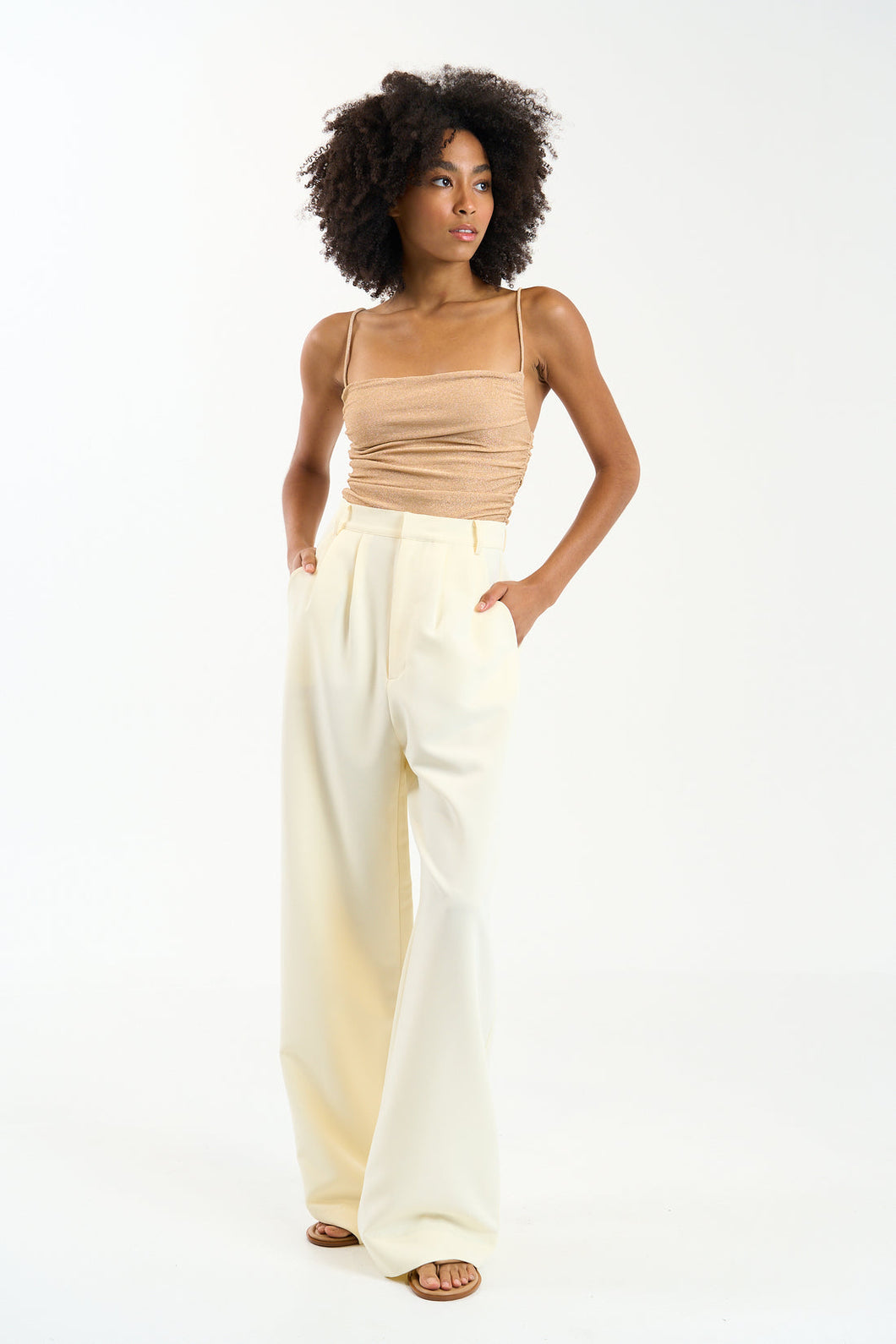 Gentry Trousers in Ivory
