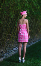 Load image into Gallery viewer, Caroline Bow Pocket Dress in Pink Gingham
